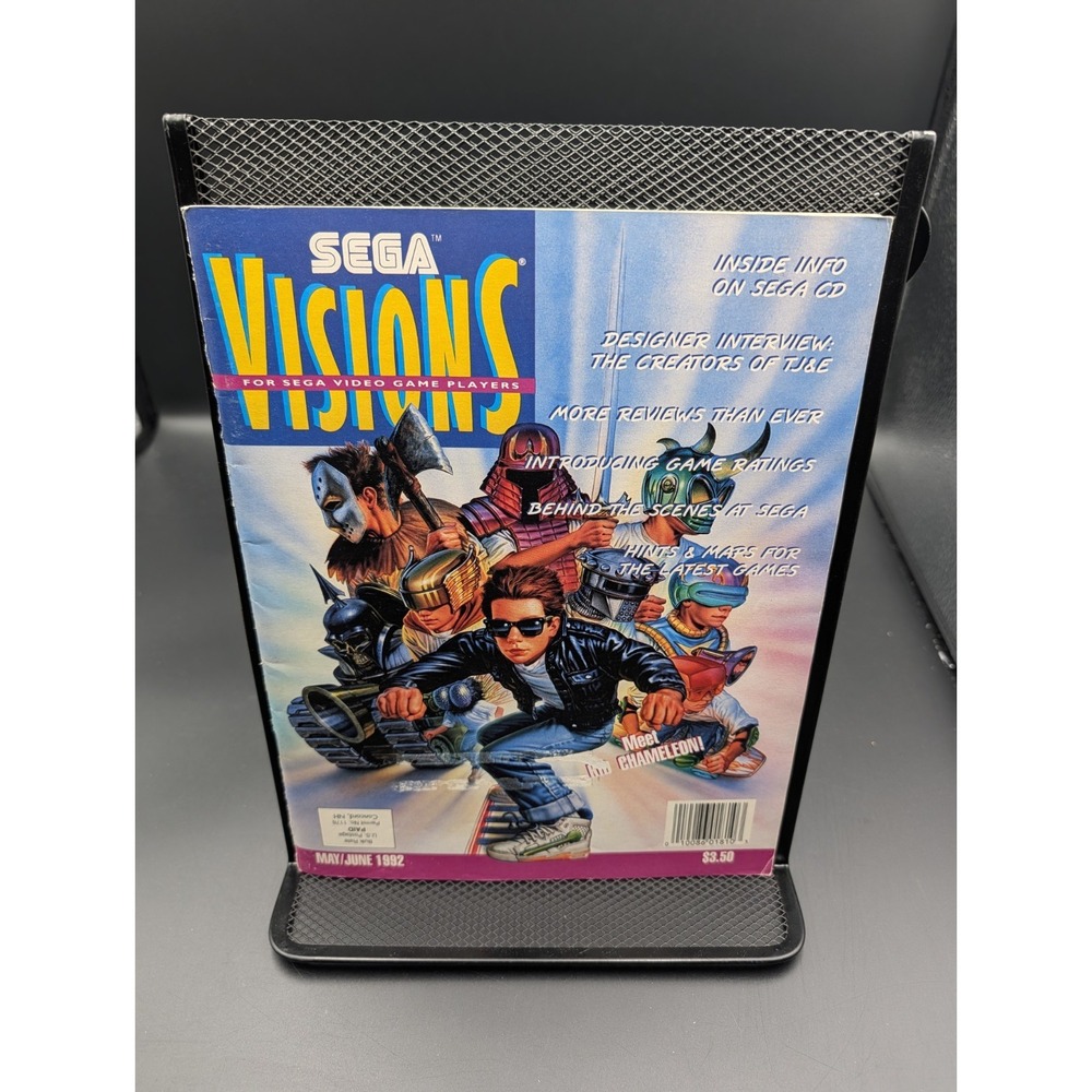 Sega Visions Magazine 1992 May/June "Kid Chameleon, Sonic the Hedgehog
